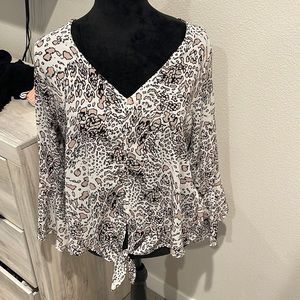 Leopard Blouse